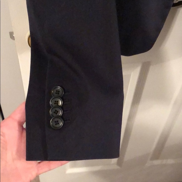 Ann Taylor navy blue blazer - Picture 7 of 8